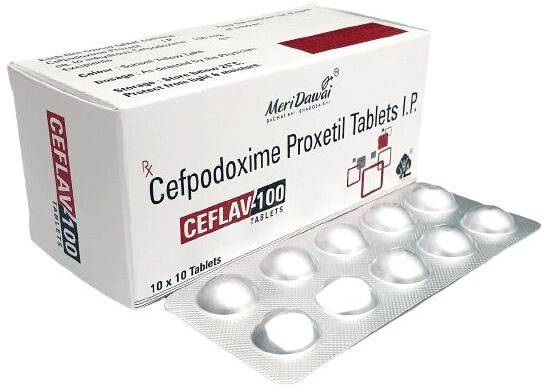 Compresse di cefpodoxima proxetil da 100 mg