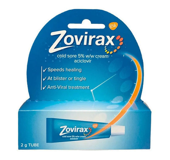 Zovirax (Aciclovir) crema 2 g
